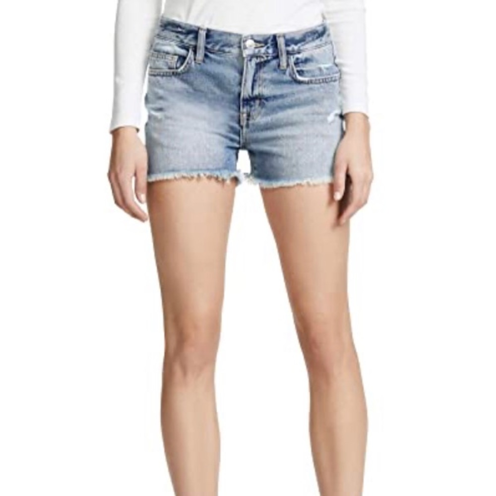 Current/ Elliot Cutoff Shorts